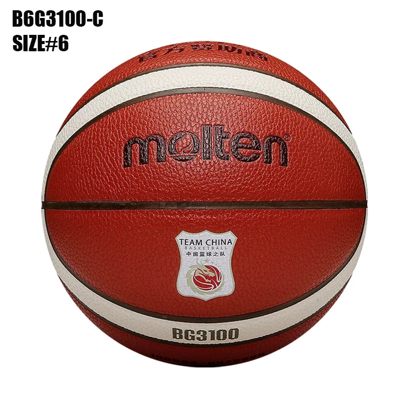 Molten Original Basketball Balls Size 7/6/5 PU Material | SAMAG