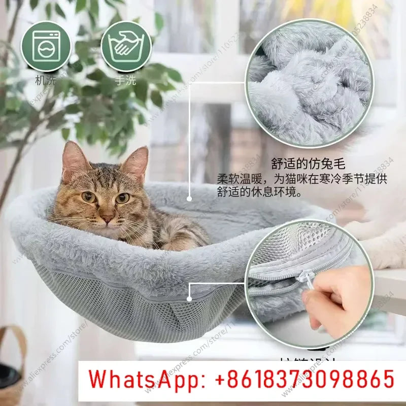 Pet nest cat table bed table nest cat bed round table cat bed hammock desk nest folding computer