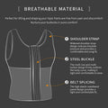 Be-In-Shape Men Slimming Body Shaper Waist Trainer Vest Tummy Control Shapewear Compression Shirts Abdomen Slim Corset Underwear