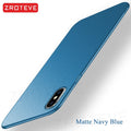 For iPhone X XR Case ZROTEVE Luxury Ultra Thin Frosted Hard PC Cover For Apple iphone XR XS Max iPhonex 10 iPhone10 Phone Cases