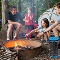 Telescopic Folding Camping Chair, Portable Foldable Camping Stool, Folding Beach Chair, Foldable Stool for Fishing Hiking Garden