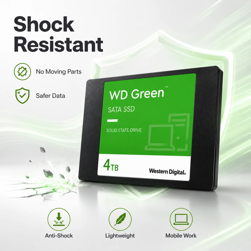 Western Digital WD SATA 3.0 Internal Hard Drive 2.5 Inch SSD 1TB 2TB 500GB Internal Solid State Drive For Gaming Laptop Desktop