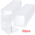 20pcs Multi Functional Jewelry 3D Suspended Storage Box Bracelet Necklace Portable Coin Collectibles Storage Display Box