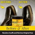 Beeswax Polishing Kit 30ml - Premium Shoe Care for Restored Shine, Enhanced Leather Protection, and Easy Maintenance