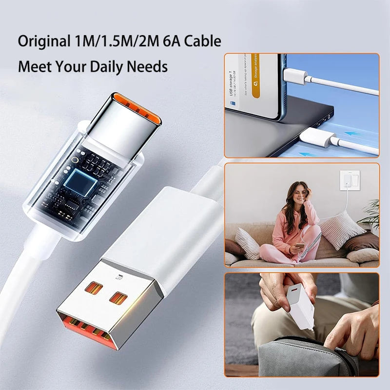 Original Xiaomi 120W 100W Charger Fast Charging Turbo Charger Type C Cable Xiaomi 17 17T 15 15T 14 POCO X8 X7 Pro Redmi Note 15