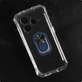 For Blackview Oscal Marine 2 6.56" Back Finger Ring Soft TPU Silicone Case For Blackview OscalMarinE2 Bracket Phone Cover