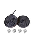 No Tie Shoe Laces Elastic Laces Sneakers 8MM Widened Flat Elastic Shoelaces Adult Quick Shoe Lace Rubber Bands for Shoes
