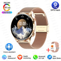 2026 New Smartwatch Women AMOLED HD Screen Always On Display Bluetooth Call IP68 Waterproof GPS Smart Men Watch For Android ios