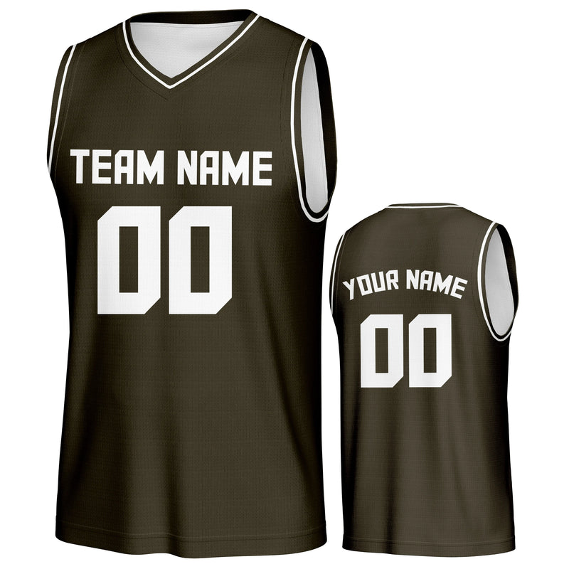 Custom Basketball Jersey Black Personalized Printed Your Own Name Number Men/Women/Kids Quick Dry Sleeveless Shirts