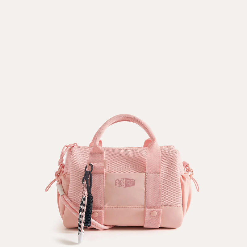 BAGSMART Boston Bag for Women Mini Duffel Shoulder Crossbody Bag Waterproof with Wet Pocket Gym Travel Daily Beach Weekender