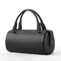 Top-Grain Leather Cylinder Bag Woman Minimalist Style 2026 New Handbag Soft Genuine Leather Boston Bag Pillow Bag Premium Feel