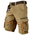 Summer Men Shorts Fashion Plaid Beach Casual Military | SAMAG