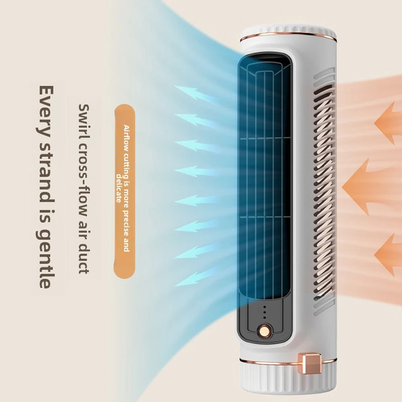Mini Bladeless Fan Towers Fan Airs Conditioner 3 Speed Adjustables Modes Desk Airs Cooler Standing/Lying Living Room Cooling Fan