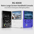 ANBERNIC RG40XXV Portable Vertical Handheld Player 4" IPS OCA Hall Joystick RGB Lighting Linux Streaming Ebook MP4 Gift