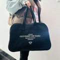 Retro Boston Bag Travel Bag 2025 New Fashion Tote Bag Lightweight Short-haul Tote Bag Large Capacity Shoulder Bag Hobo