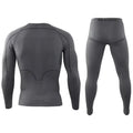 Men Sport Thermal Underwear Suits Outdoor Cycling Compression Sportswear Quick Dry Breathable Clothes Fitness Running Tracksuits