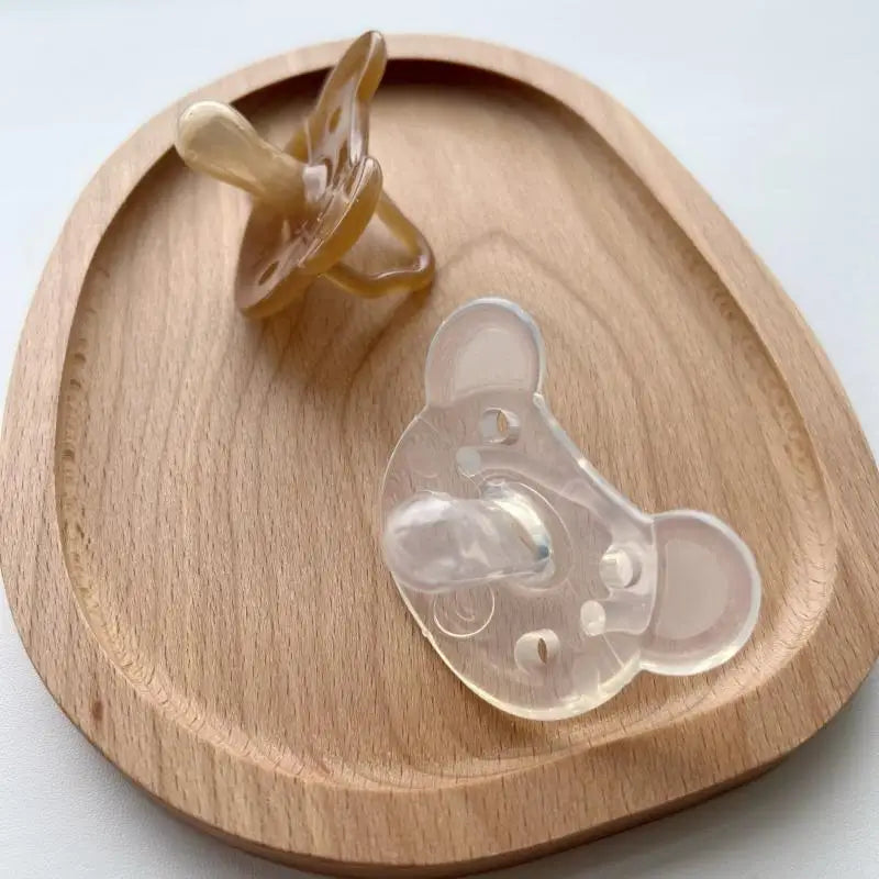 2025 Cute Little Bear Silicone Soothing Nipper for Babies, Anti Eating Hand Soft Nipper, Imitation of Breast Milk Baby Nipper