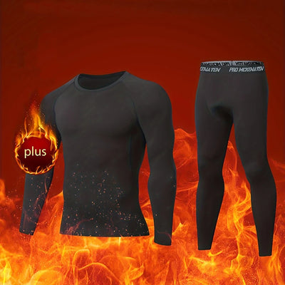 Winter Thermal Underwear Set For Men Keep Warm Long Johns | SAMAG