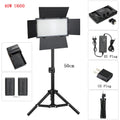 U800 U600 LED Photo Studio Video Light Recording Lighting Kit  Photography Panel Photographi Lamp For Youtube Game Live