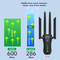 AX900 WiFi USB Adapter 6 Bluetooth 5.4 Dual Band 2.4G/5.8GHz Wireless Dongle with 4 Antennas for PC Laptop - Visuel 4 | SAMAG