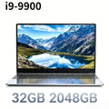 Intel i9 9900 14.1 Inch Ultra Slim Gaming Laptop 5GHz 32GB DDR4 2TB SSD 1920x1080 Office PC Pro Max 2026