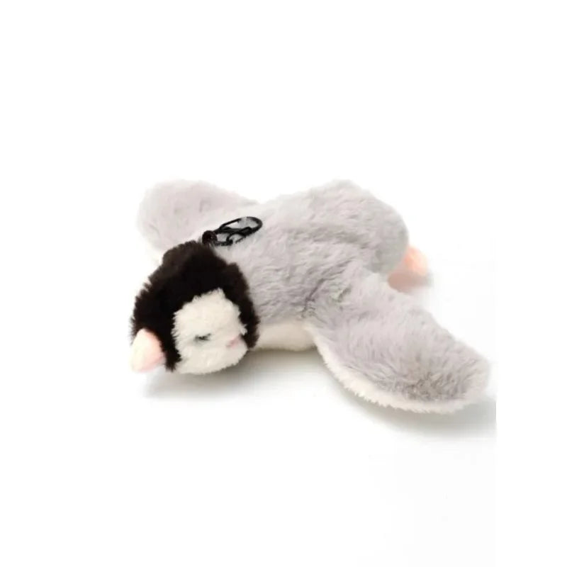 Hot Cat Interactive Toys Catnip Electric Pat Bird (with Catnip) Dog Cats Touch-Activated Squeaky Plush Toy Pet USB Rechargeable