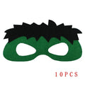 32/28/10 Pcs/Lot Superhero Mask Cosplay Christmas Halloween  Carnival Party Props  Birthday Felt  Masquerade