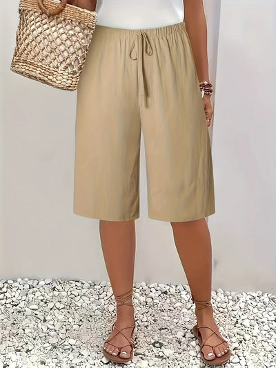 Women's navy blue straight - leg trousers, style | SAMAG