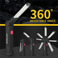 5 Modes USB Rechargeable Flash Light COB Torch Tail Magnet Work Lights Portable Camping Lantern LED Working Lamp Flashlight
