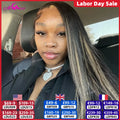 Upgrade 13x6 Highlight Wigs Human Hair for Women 1B 27 Blonde Lace Front Wig Pre Plucked 13x4 Highlight Blonde Human Hair Wigs
