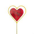 Garden Decors for Outside,Metal Love Heart Decorative Garden Stakes Yard Art Garden Decorations for Outdoor Pathway 37JD