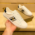 Brand Fashion Embroidered Bee Shoes Man Quality Genuine | SAMAG