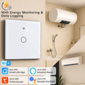 Smart WiFi Boiler Switch 20A/40A for Water Heater & Air Conditioner - Tuya Smart Life App, Works with Alexa & Google Home