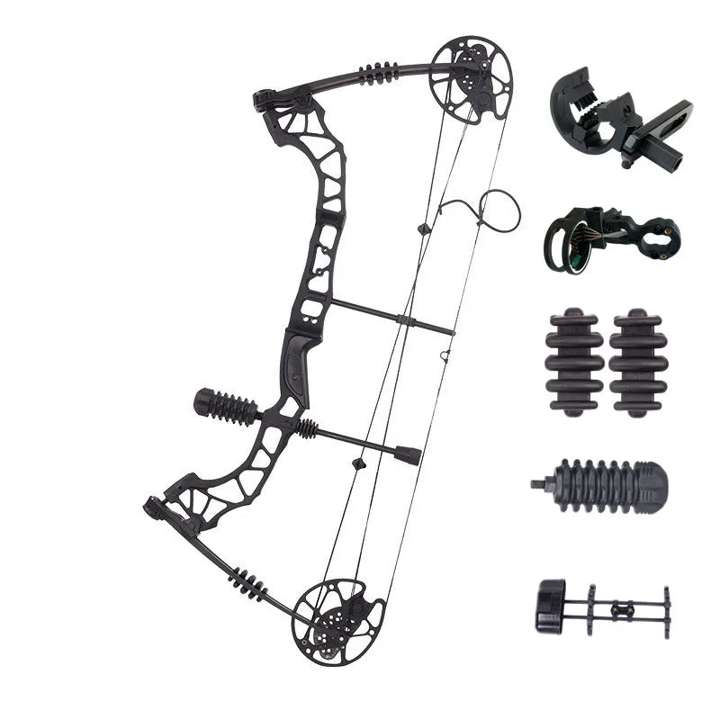 3 Color Compound Bow Kit Right Hand 30-70lbs 329fps | SAMAG