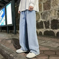 Streetwear Loose Jeans Men Korean Style Fashion Straight | SAMAG