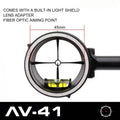 Single Pin Compound Bow Sight, Aluminum Alloy Long | SAMAG