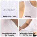 X-TIGER Men's Cycling Base Layer Vest Summer Cycling Clothing Mountain Bike Mesh Underwear Cycling Clothing Quick-Dry Clothing