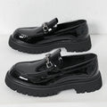 Hot-selling Men's Leather Loafers Slip on Flats Anti-slip Daily Moccasins Travel Business Casual Shoes Handmade Driving Shoes