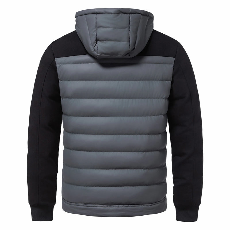Men Lightweight Cotton Parkas Men Hooded Youth Casual Versatile Short Jacket Men Autumn and Winter Snow Clothing Thermal Jacket
