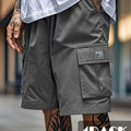 Men's Cargo Work Shorts, Multi-Pocket Design | SAMAG