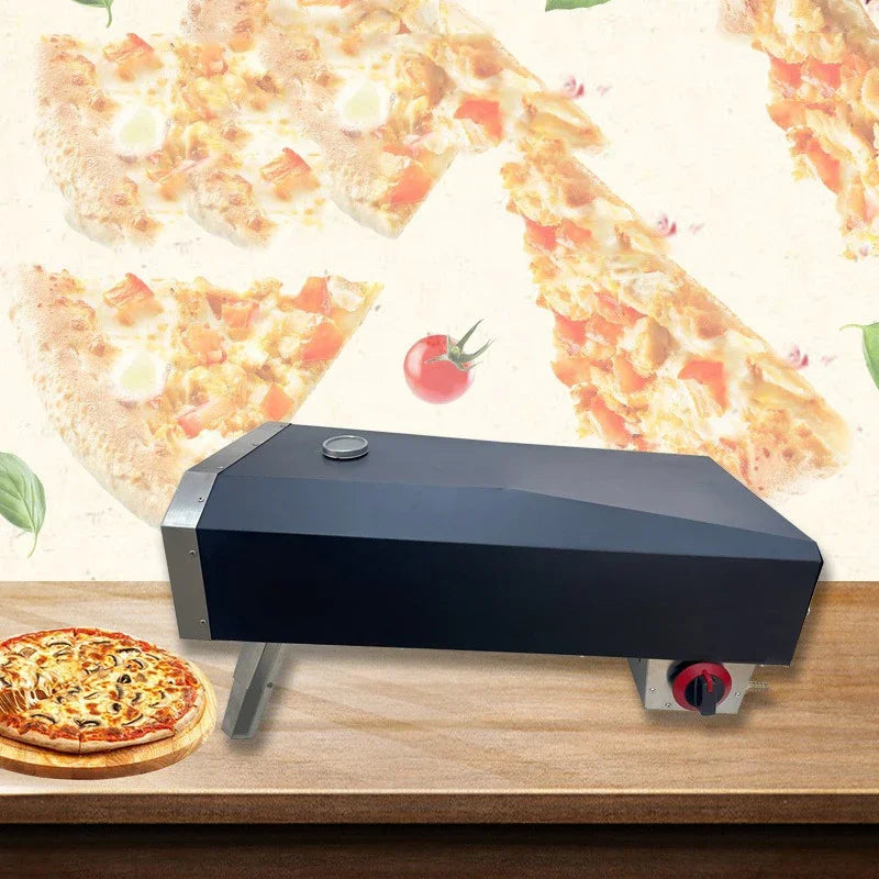 Camping Gas Pizza Oven Foldable Portable Rotating Pizza Oven Outdoor 12 inches 16 inches Pizza Cooking Stove