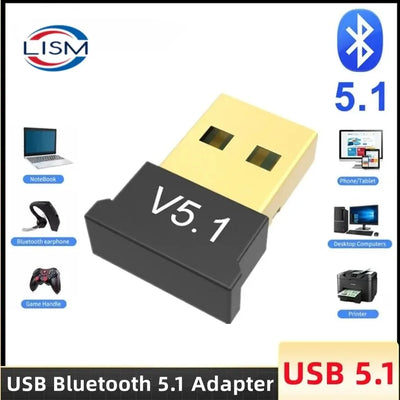 USB Bluetooth 5.1 Adapter Transmitter Receiver Audio | SAMAG