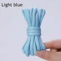 1Pair Oval Shoe Laces Half Round Athletic Shoelaces for Running Sneakers Laces Shoes Strings Durable without Fading Shoelace