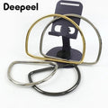 1-10Pcs D Ring Shape Metal Handles Replacement DIY Handbags Bags Purse for Making Women Bag Belt Hardware Accessories