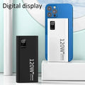 120W 50000mAh Portable Power Bank with LED Display Fast Charging High Capacity Powerbank for iPhone Samsung Huawei