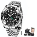 2026 New PAGANI DESIGN Luxury Men Mechanical Watches Stainless Steel GMT Watch Top Brand Sapphire Glass Men Watch reloj hombre