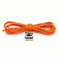 1 Pair New Elastic No Tie Shoelaces Semicircle Shoe Laces For Kids and Adult Sneakers Shoelace Quick Lazy Metal Lock Laces