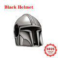 TOP Wars Charms Bracelet Beads 925 Sterling Silver Shadow Warrior Helmet Hot Series Womens Pendant DIY - Visuel 30 | SAMAG