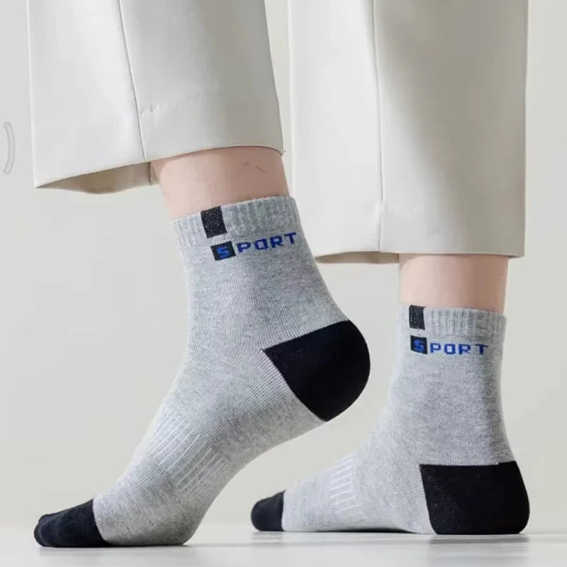 Cotton Sock for Men Sport Breathable Soft Letter Fashion | SAMAG