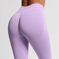 Seamless Fitness Pants Women's High Waist Yoga Leggings  High Stretchy Butt Lifting Breathable Sports Tights Women Gym Leggings